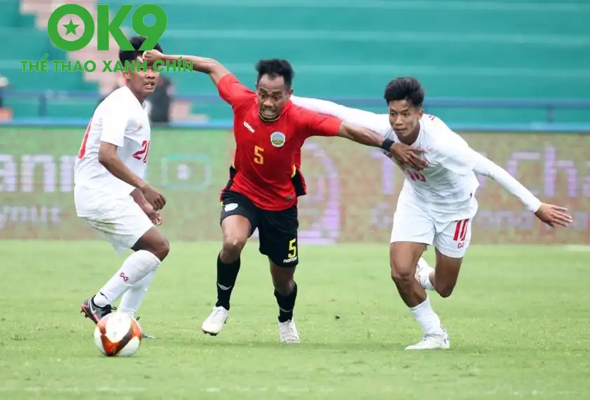 U23 Đông Timor khó gây sốc trước U23 Myanmar. (Ảnh: Internet) U23 Đông Timor khó gây sốc trước U23 Myanmar. (Ảnh: Internet)